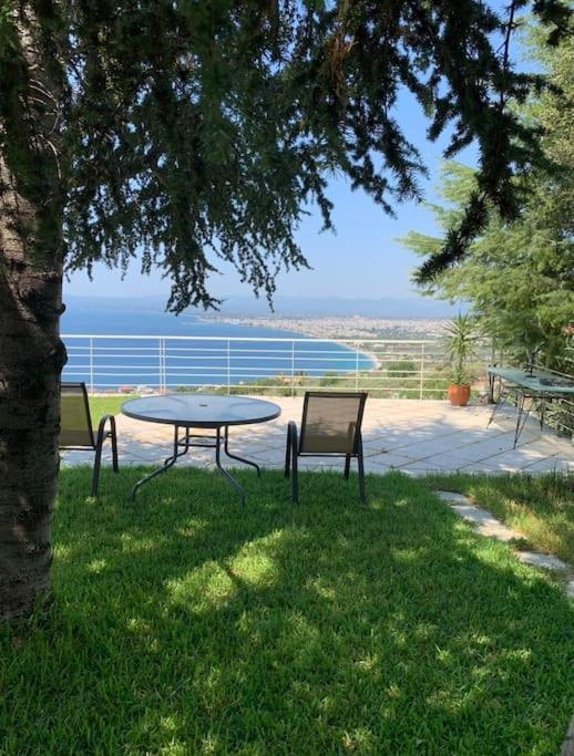 Marine'S Lux Villa:Golden Sunset Kalamata Exteriör bild